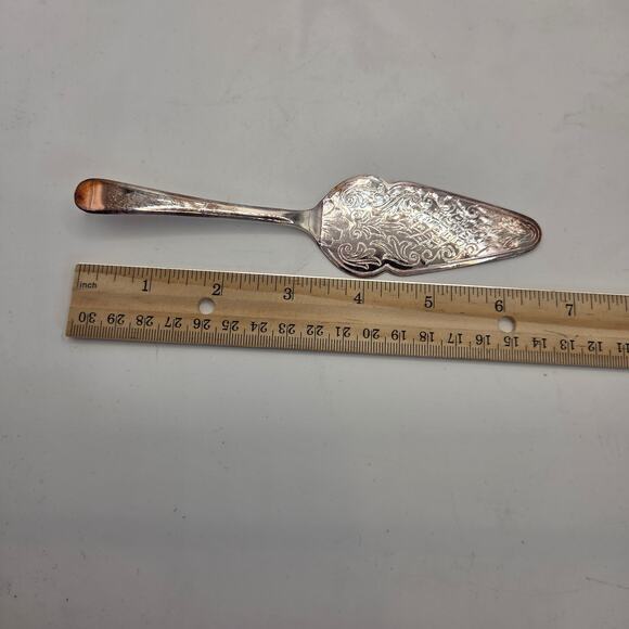 Kent Silversmiths Sheffield Silver Plated Forks & Server Set in Box England - Picture 16 of 16